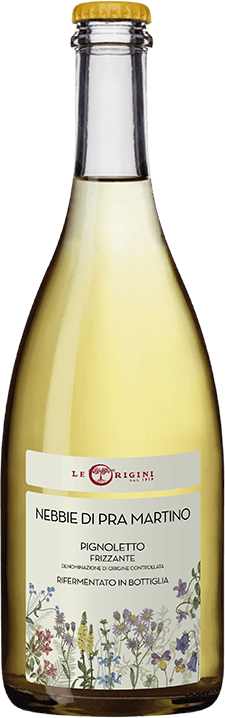 Pignoletto frizzante "Nebbie di Pra Martino" 25