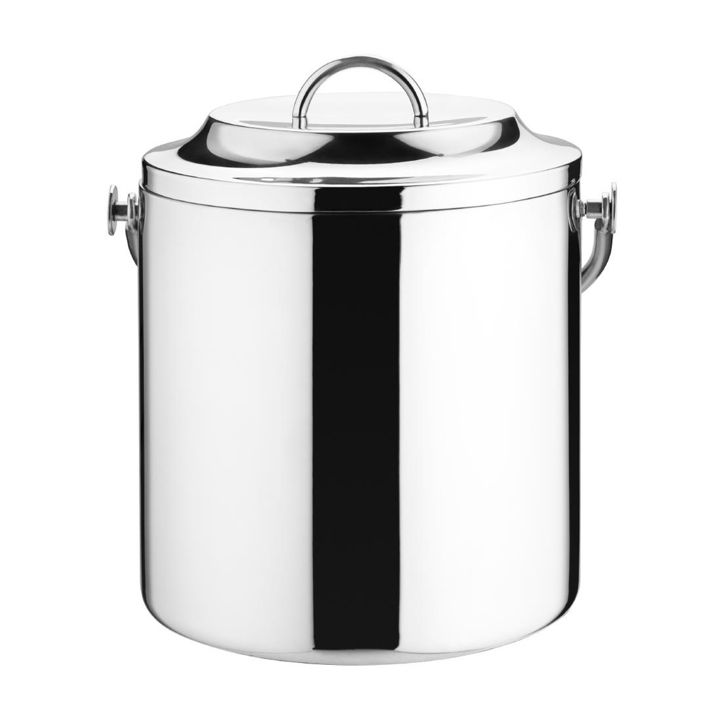 [LVA003] Olympia RVS ijsemmer met deksel 3,3Ltr
